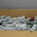 9 FT by 12 Inch Christmas Garland Decorations Realistic-Feel PE Xmas Garland with Thicker Lifelike 270 Branchs Tips for Fireplace Door Stairs Home Outdoor Decor (White)