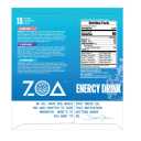 ZOA Zero Sugar Energy Drink Variety Pack, Sugar Free with Electrolytes, Healthy Vitamin C, Amino Acids, Essential B-Vitamins, and Caffeine from Green Tea, 18 12 oz cans, White Peach, Tropical Punch, Frosted Grape (EXP 10/11/26)