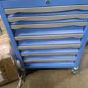 IDEALHOUSE Rolling Tool Chest, 7-Drawer Tool Chest with Drawers Modular,Mobile Heavy Duty Tool Box with Lock,Drawer Liners & Link Buckle, Steel Toolbox for Garage, Workshop, Warehouse, Blue