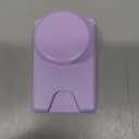 for MagSafe Wallet Stand, Magnetic Wallet Stand Adjustable, Phone Stand Card Holder with Secure Grip, for Samsung S25 S24 S23 Series and for iPhone 17 16 15 14 13 12 Series, Fit 3 Cards, Purple