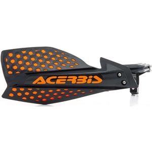 Acerbis 7/8 or 1 1/8 X-Ultimate MX Motocross ATV Handguards Black/Orange