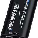 HDMI 2.0 Repeater 4K 60Hz hdmi Signal Booster Amplifier Extender No Power Required for TV/Laptop/PS4/DVD Plug and Play