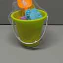 Beach Sand with Bright Colors Lightweight Plastic Sand Buckets and Molds for Outdoor Play and Coordination Development Suitable for Compact Design Random Color