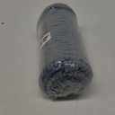 Smiry Luxury Chenille Bathroom Rugs 24x16, Extra Soft and Absorbent Shaggy Bath Mat, Machine Washable, Non-Slip Plush Carpet Runner for Tub, Shower, and Floor, Home Decor Accessories, Grayish Blue