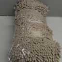 OLANLY Dog Door Mat for Muddy Paws 44x24, Absorbs Moisture and Dirt, Absorbent Non-Slip Washable Doormat, Quick Dry Chenille Mud Mat, Entry Indoor Entryway Carpet for Inside Floor, Warm Taupe