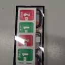 6 Pack Case with Tempered Glass Screen Protector for Apple Watch Series 9/8/7 45mm, Ultra-Thin Scratch Resistant Full Protective Hard PC Bumper Cover for iWatch 45mm Accessories (Black/Clear/Rose Gold/Pink/Blue/Green)