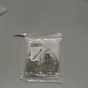 Outus 58 Pack Metal Curtain Hooks Pin On Drapery Hooks 1.2 x 1 Inch for Window,Door,Shower Curtain(Oil-Rubbed Bronze)