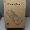 Pilates Board, Portable Home Gym for Women, Multifunctional Pilates Workout Equipment Include Ab Board, Ab Core Trainer, Resistance Bands, Abs Core Workout Equipment