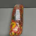 Alupssuc 20 Bundles Artificial Fall Flowers for Outdoors Decoration, Faux Pansies Fake Mums Flowers Plants, UV Resistant No Fade Realistic Silk Pansy for Porch Planter Garden Patio Yard, Autumn Orange