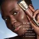 Este Lauder Futurist Hydra Rescue Moisturizing Foundation Makeup SPF 45 for a 12-Hour Glow, 1.2 Fl Oz (1N2 Ecru - Light with cool rosy-peach undertones)