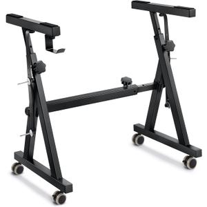 Donner Keyboard Stand, Z-style Heavy-Duty Piano Stand, Adjustable and Portable Piano Keyboard Stand, Suitable for 54, 61 and 88 Keys Electric Keyboards Digital Pianos