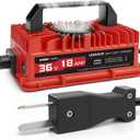 EPOWREY 18 Amp 36 Volt Golf Carts Battery Charger for EZGO & Yamaha with Crowfoot Plug