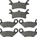 3 x Brake Pads for Polaris Trail Blazer 250 330 Scrambler 400 500 Sportsman 450 600 700 800 4x4 Trail Boss 330 Magnum Xpedition 325 2x4