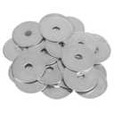 30 Pieces 5/16" Stainless Flat Washers, 1-1/2" Outside Diameter, 0.055" Thickness, 18-8 (304) Stainless Steel Washers, Metal Washers, Flat Washers for Bolts Screws