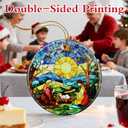 Christian Gifts: Nativity Scene Christmas Ornaments (Christian Christmas Decorations) | Religious Holiday Decor, Holy Family Ornament, Religious Gifts, Baptism Gift & Xmas Gift
