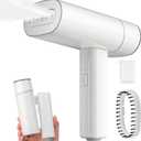 Clothes Steamer, Yabano Foldable 1200W Travel Garment Steamer Iron for Clothes with 140ml Tank for Home, Office and Travel, Handheld Fabric Steamer (White)