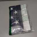 American Flag Pole Sleeve Banner Style 3x5 Ft USA US Flag Embroidered Stars Sewn Stripes Pole Sleeve Heavy Duty Durable (Flag Pole is NOT Included)