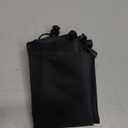 uxcell 5Pcs 210D Polyester Drawstring Bag with Toggle, 10 x 12 Inch Waterproof Travel Storage Bag Foldable Stuff Sack Cinch Sack for Gym Travel Hiking Yoga Clothes Organizer, Black