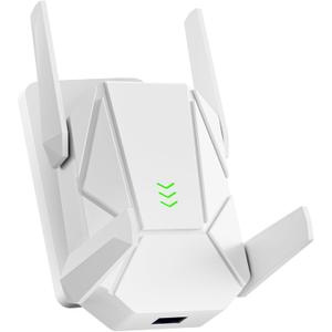WiFi Extender, 2026 15X Fastest WiFi 6 Booster AX1800 (5.8/2.4GHz) 18,999 sq.ft Long Range and 135+ Devices, WiFi Extender Signal Booster for Home with Ethernet Port (White)