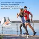 DRNAIETY 2 Pairs Ankle Brace Socks for Women & Men, Ankle Compression Sleeve for Plantar Fasciitis, Achilles Tendonitis, Neuropathy, Foot Arch Support Socks | Comfortable and Breathable (XL)