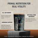 Forgebody Beef Liver & Organ Complex Supplement, Grass-Fed Liver, Heart, Bone Marrow, Pancreas, Testicles Ancestral Nutrition for Athletes and Active Men, Supports Energy + Recovery + Brain, 1 Month EXP: 05.2028