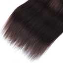 Dark Brown Human Hair Bundles Color 4 Straight 24 26 28 Inch Brazilian Virgin Double Weft Chocolate Brown Hair Extensions Soft Smooth Bouncy for Black Women