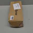 Bespilow Patented Dual-Layer Cervical Neck Roll Pillow-Comfort Top + Firm Memory Foam Base,Ergonomic Contour Support,Cooling Breathable Case- Relieves Neck Pain from Office,Travel,Sleep& Poor Posture (Black&red)