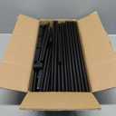 WEXCISE Narrow Shoe Rack 10 Tiers Tall Shoe Rack for Entryway 20 24 Pairs Shoe & Boots Organizer Storage Shelf Durable Black Metal Stackable Shoe Cabinet with Hooks, 17.1D x 11.8W x 78.7H in