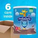PediaSure Grow & Gain with Immune Support Shake Mix Powder, 23 Vitamins & Minerals, 6g Protein, Non-GMO, Gluten-Free, Kids Nutrition, Chocolate, 14.1 oz Can, Pack of 6-48 servings