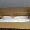 puredown Euro Pillow Inserts 24 x 24 (Pack of 2, White), Feather Down Pillow Stuffer, White Throw Pillows for Bed, Couch, and Cushion