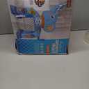 KIZZYEA Toys for 1 2 3 Years Old Boys Girls, Toddler Basketball Hoop & Soccer Goal, Montessori Toy, Interactive Musical Sports Toys with Light, Christmas Birthday Gifts for Baby Kids Age 12-18 Months (Blue)