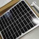 Solar Charger for Ring Doorbell, 10W Solar Panel Pefect for Ring Video Doorbell 3/3+/4, Battery Video Doorbell 3 Plus, IP65 16.4ft Waterproof Charging Cable, 360Adjustable Mount