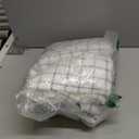 Homaxy Premium Cotton Kitchen Towels 16"x 28", Large Natural Ring Spun 390 GSM Dish Towels, Super Absorbent Terry Kitchen Hand Towels, Soft Tea Towel with Hanging Loop, Grey Check Design, 6 Pack