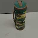 Elemental Iconic Kids Water Bottle for School - 100% Leak-Proof Insulated Water Bottles with Straw Lid & Pop-It Handle for Boys & Girls - Triple-Wall Insulated & BPA-Free, 14oz  Green Camo