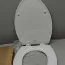 Bemis 1500EC 390 Lift-Off Wood Elongated Toilet Seat, Cotton White (Pack of 1)