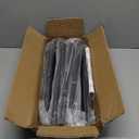 Over The Table Rod Stand with Clamps Adjustable 28"-69" Tall 31"-98" Length Table Arch Stand Hanging for Wedding Birthday Party Halloween Christmas Party (Black)