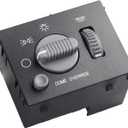 15755595 Headlight Dimmer Switch for 1999-2002 Chevy Silverado Tahoe Suburban Avalanche 1500 2500 3500, GMC Sierra Yukon XL 1500 2500, Escalade, Dome Light Switch- 15738843-D1534G-DS968-SW2157