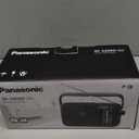 Panasonic Portable AM/FM Radio, Battery Operated Analog Radio, AC Powered, Black (RF-2400-K)