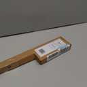 Ivilon Drapery Window Curtain Rod - End Cap Style Design 1 Inch Pole. 28 to 48 Inch Color Satin Nickel