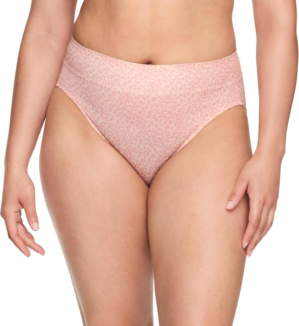 Warner's No Pinching. No Problems. Hi-Cut Brief Panty Underwear (X-Large)