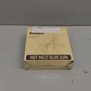 ROMECH 20W Mini Hot Glue with 30 Glue Sticks Set, Fast Preheating Hot Glue Kit Heavy Duty Glue for Craft, DIY, Repairs (Cyan)