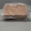 SHENLIU 4 Pack Wicker Bread Baskets 15.8 Inch Woven Serving Basket for Gifts, Fruit Baskets Food Serving Holders Rectangle Rattan Display Trays for Bread Food Vegetables Fruit Snacks Restaurant Home