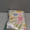 Spring Pillow Covers 12x20 Set of 2 Watercolor Yellow Pink Blue Floral Throw Pillows Summer Spring Flowers Leaf Print Decor Pillowcase Farmhouse Outdoor Decorations Cushion Case for Couch Home