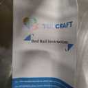 TotCraft Bed Safety Rails for Toddlers - Bed Rail Guard for Queen, King, Full Szie, Twin Mattress Bed (Grey, 59Wx23.5H Inch (Long Extra Tall))