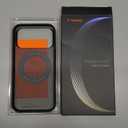 TORRAS 360 Magnetic Stand for iPhone 17 Pro Max Case, [Fit for MagSafe] [4X MilitaryGrade Protection] Slim Case for iPhone 17 Pro Max 6.9", Translucent Obsidian Black, Ostand O3 Fitness Series