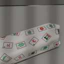 Mahjong Racks with Pushers, White Wooden American Mahjong Tile Pushers and Racks Set of 4, Mahjong Accessories (19.68 Inches)