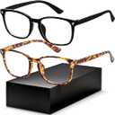 Gaoye Blue Light Blocking Glasses  Fashion Square Eyeglasses, Anti UV Ray Computer Gaming Glasses Blue Blockers for Women/Men