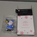 Hallmark NFL Los Angeles Chargers Santa Fan Christmas Ornament, Gifts for Sports Fans