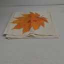 All Smiles Fall Dcor Throw Pillow Covers 20x20 Set of 4 for Home Thanksgiving Autumn Kitchen Decoration Couch Cushion, Outside Outdoor Harvest Decorative Maple Leaves