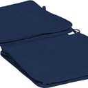 Arden Selections ProFoam Essentials Outdoor Dining Chair Cushion Cover 20 x 20, Sapphire Blue Leala